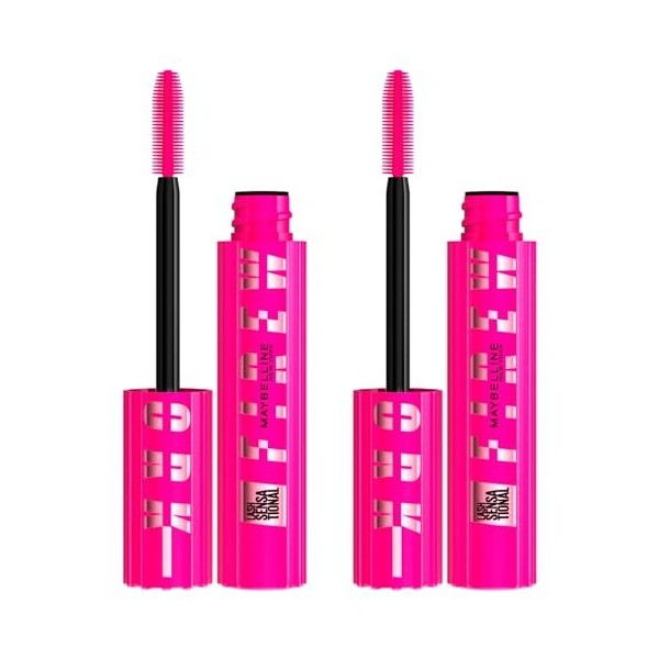 Maybelline New York Sensational Lashes Firework Mascara Volume et ouverture de lœil Brosse à poils en spirale 24H Hold Pro V