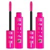 Maybelline New York Sensational Lashes Firework Mascara Volume et ouverture de lœil Brosse à poils en spirale 24H Hold Pro V