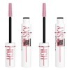 Maybelline New York Sky High Lash Sensational Primer et volume avec brosse noire flexible convient également aux cosmétiques 