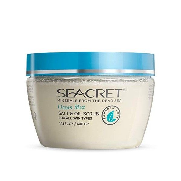 Seacret Salt & Oil Scrub Ocean Mist 14.1 oz - 400gr by Seacret