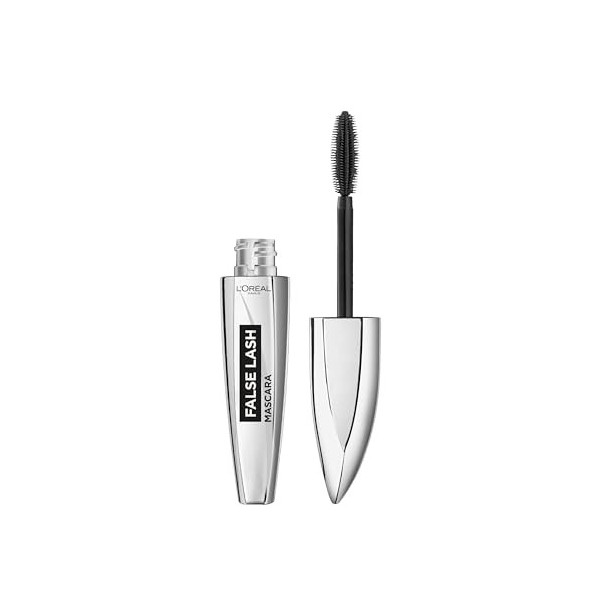 L’Oréal Paris - Mascara Volume et Courbe - Effet Oeil de Biche Noir Intense - Volumateur, Allongeant, Recourbant - Enrichi en