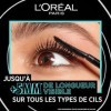 LOréal Paris - Mascara Hydrofuge - Volume et Longueur +5mm - Sans Paquet - Infusé aux Céramides - Telescopic Lift Waterproof