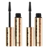 LOréal Paris Panorama Mascara Volumateur Couleur Noire avec Complexe Stretchflex Effet dagrandissement sans grumeaux Convie