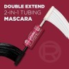 LOREAL - Double Extend Beauty Tubes Mascara 570 Black - 0.33 fl. oz. 10 ml 