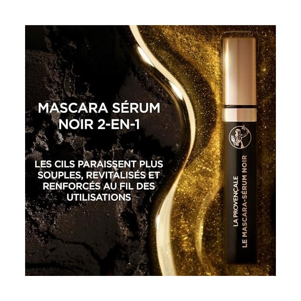 La Provençale Mascara Sérum Noir 2-en-1