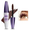 Crème de mascara volume et longueur 5D, Mascara dextension de cils à effet de volume, Mascara dextension de cils, résistant