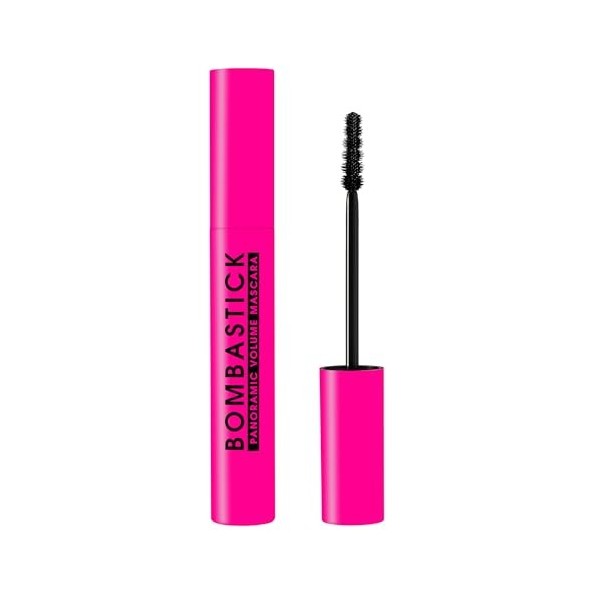 Dermacol Bombastick Mascara, volume panoramique, effet liftant et allongeant, anti-boulochage, sans grumeaux, végétalien, noi