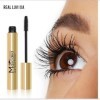 REAL LUVIXA Mascara noir imperméable pour cils extrêmement longs Noir 10 ml