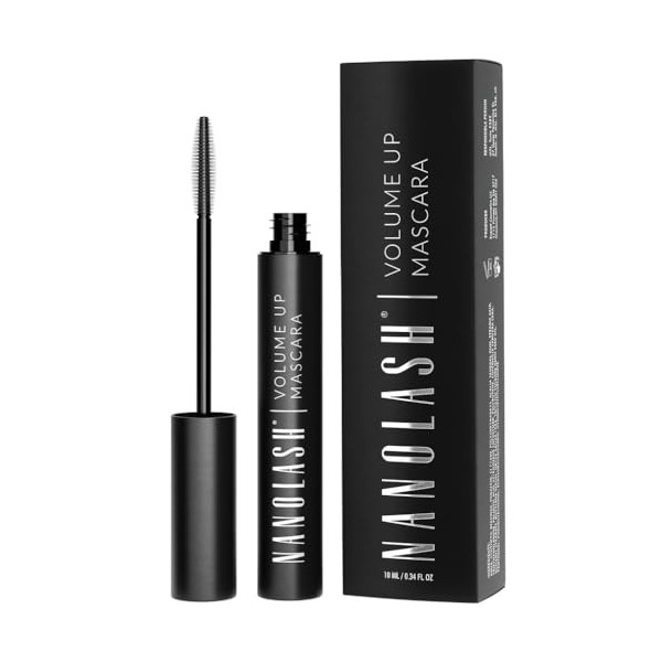 Mascara épaississant Nanolash 10 ml - mascara volumateur, épaississant et mettant en valeur les cils, effet de cils pleins et