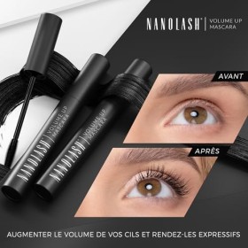 Mascara épaississant Nanolash 10 ml - mascara volumateur, épaississant et mettant en valeur les cils, effet de cils pleins et