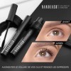 Mascara épaississant Nanolash 10 ml - mascara volumateur, épaississant et mettant en valeur les cils, effet de cils pleins et