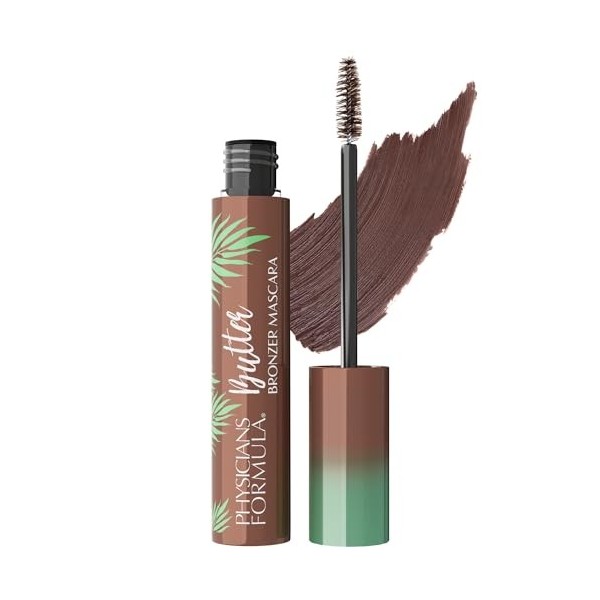 Physicians Formula Butter Bronzer Mascara, Mascara Marron avec Formule Infusée de Kératine et un Mélange de Beurre Nourrissan