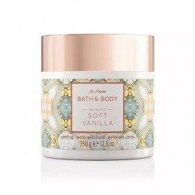 M. Asam BATH & BODY SOFT VANILLA Peeling corps vanille 350 g – Peeling corps aux cristaux de sucre et à lhuile de pépins d
