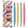 Crayon Eye-Liner Stamp,Tampon Eye-Liner Stylo eye-liner de beauté à tampon liquide 4 couleurs à double tête Longwear | Outil 