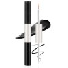 Apooliy Crayon eyeliner 2 en 1,Crayon eyeliner résistant à leau,Finition mate pailletée,Crayon de maquillage liquide paillet