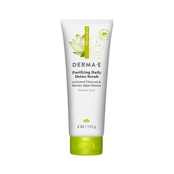 Derma E Scrub Purifying Daily Detox 4 Oz