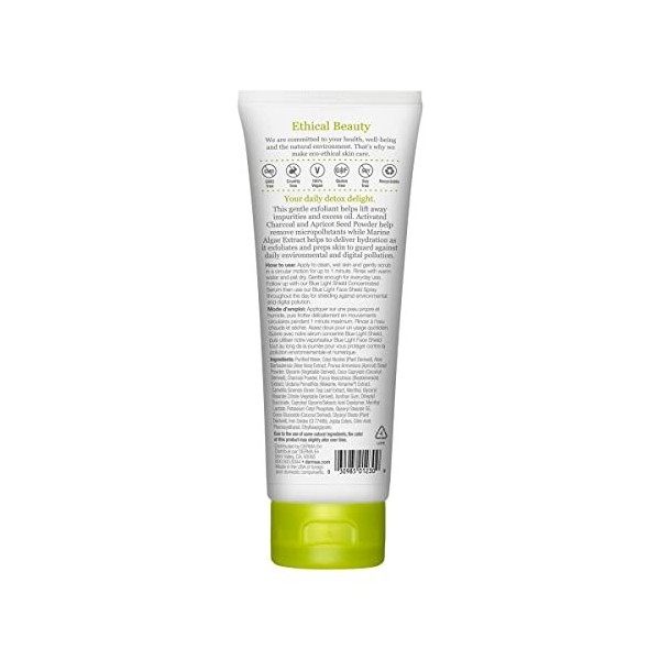 Derma E Scrub Purifying Daily Detox 4 Oz