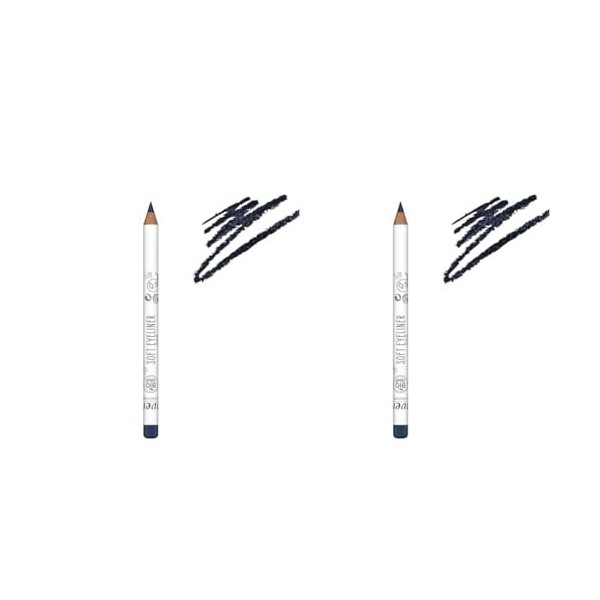 lavera Soft Eyeliner - Grey 03 - Crayons à paupières -Cosmétiques naturels - végan - sans silicones - Lhuile jojoba bio & Hu