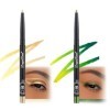 2PCS Eye Liner Crayon Yeux Pailleté Crayon Yeux Vert Crayon Eyeliner Stick,Crayon à Paupières Multicolore,Crayon à Paupières 