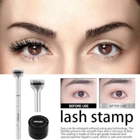 Xijobido Tampon Eye-Liner Liquide,Tampons Eye-Liner - Timbres de cils inférieurs eye-liner | Outil de maquillage rapide pour 