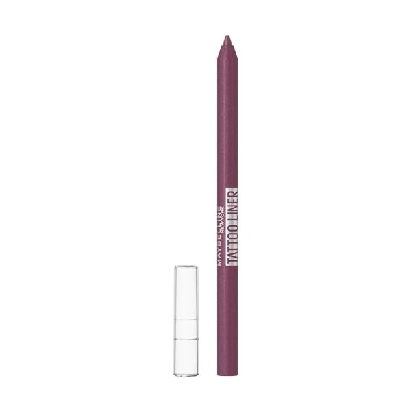 Maybelline New-York - Crayon Gel Yeux Effet Tatouage - Waterproof & Tenue 36h - Tattoo Liner - Teinte : Burgundy Bliss