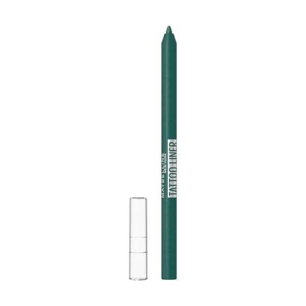 Maybelline New-York - Crayon Gel Yeux Effet Tatouage - Waterproof & Tenue 36h - Tattoo Liner - Teinte : Tealtini