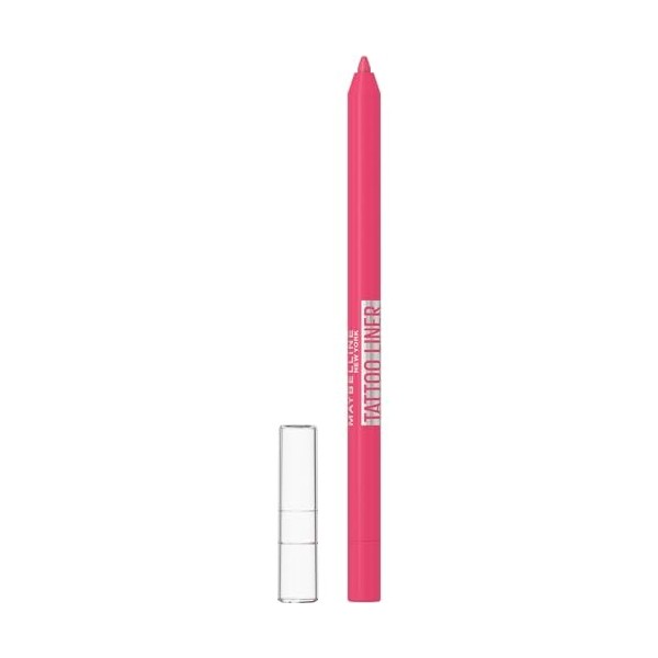 Maybelline New-York - Crayon Gel Yeux Effet Tatouage - Waterproof & Tenue 36h - Tattoo Liner - Teinte : Ultra Pink