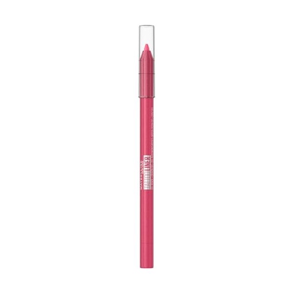 Maybelline New York - Crayon Gel Yeux Effet Tatouage - Waterproof & Tenue 36h - Tattoo Liner - Teinte : Punchy Pink