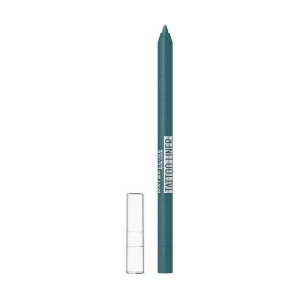 Maybelline New-York - Crayon Gel Yeux Effet Tatouage - Waterproof & Tenue 36h - Tattoo Liner - Teinte : Blue Disco