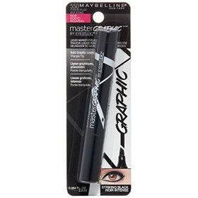 Maybelline New York Eye Studio Master Graphic Liquid Eyeliner, Striking Black, 0.084 Fluid Ounce by Maybeline New York