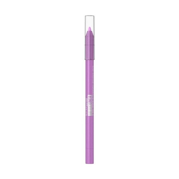 Maybelline New York - Crayon Gel Yeux Effet Tatouage - Waterproof & Tenue 36h - Tattoo Liner - Teinte : Lavender Light