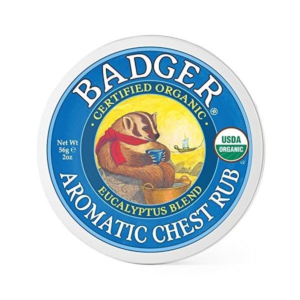 Badger - Winter Wonder Balm, Aromatique Chest Rub - 2 Oz