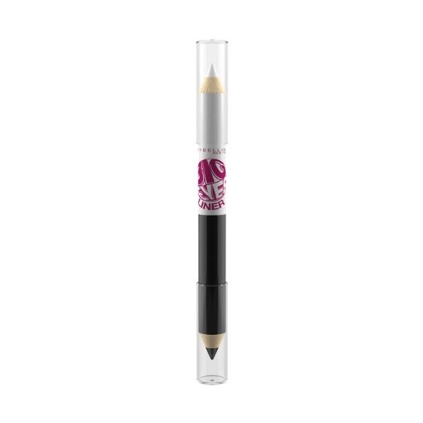 Gemey Maybelline Yeux Big Eyes Liner 01 White Black