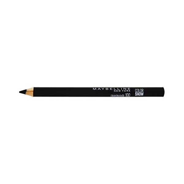 Maybelline New York Colorshow Crayon pour Yeux 100 Ultra Black