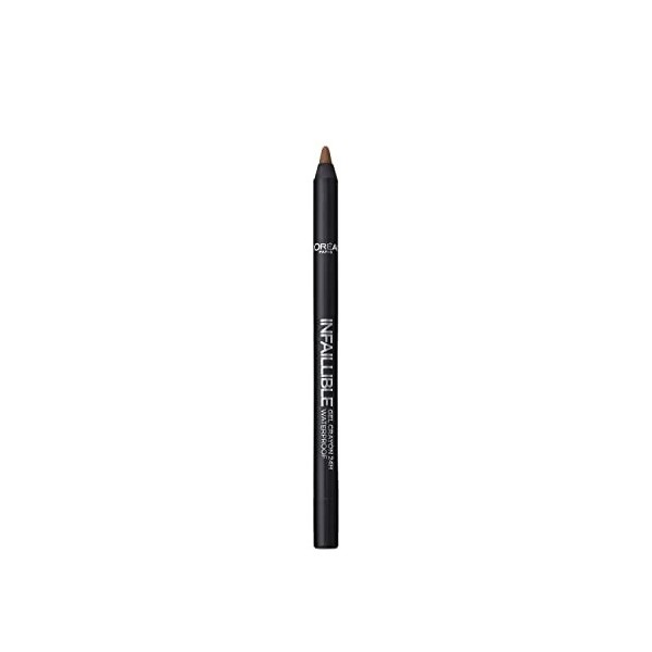 LOréal Paris Make Up Designer Infaillible Gel Crayon Etanche pour Yeux 03 Browny Crush