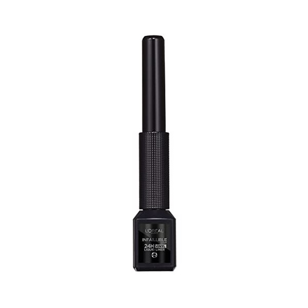 LOréal Paris Infallible Grip 24H Vinyl Liquid Liner Black Eyeliner liquide avec applicateur souple et flexible Noir