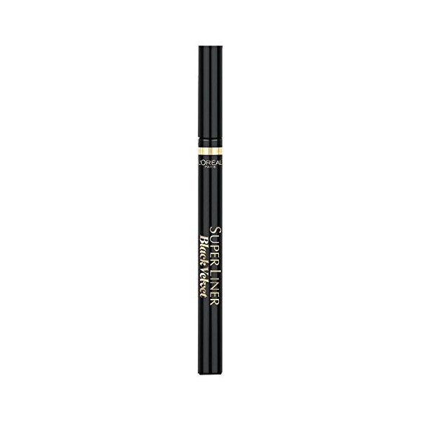 3 x LOreal Paris SuperLiner Eye Liner - BlackVelvet