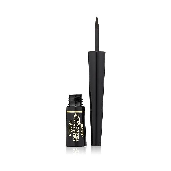 LOREAL TELESCOPIC PRECISION LIQUID EYELINER 835 CARBON BLACK