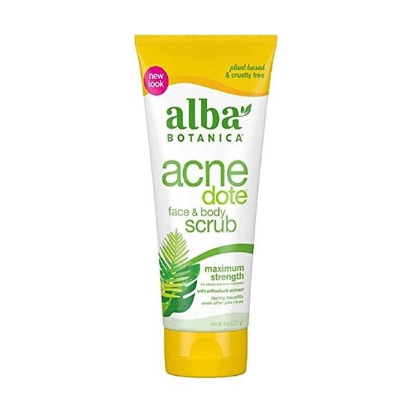 ALBA BOTANICA ACNEdote Face & Body Scrub 227g