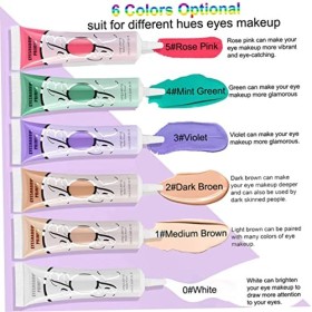 Crème de base pour fard à paupières, imperméable, séchage rapide, longue tenue, correcteur pour les yeux, base de base sans p