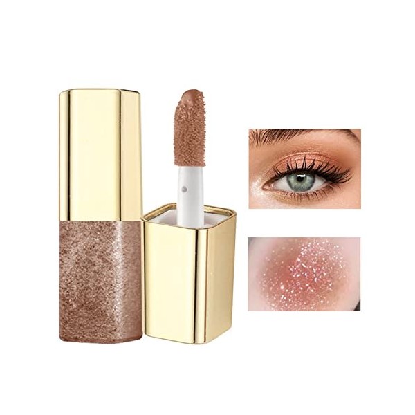 Flash à paupières maquillage maquillage des yeux liquide chatoyant couleur bâton brillant Durable imperméable à leau brillan