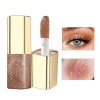 Flash à paupières maquillage maquillage des yeux liquide chatoyant couleur bâton brillant Durable imperméable à leau brillan