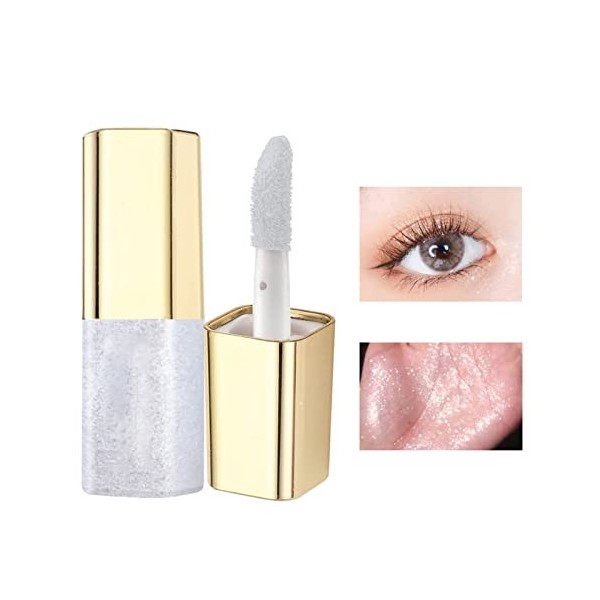 Flash à paupières maquillage maquillage des yeux liquide chatoyant couleur bâton brillant Durable imperméable à leau brillan