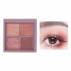 Cherry Story Eye Shadow Quad Advanced Sense Novice Débutant Earth Color Daily Light Makeup Eye Shadow Plate Cadeau Nature A,