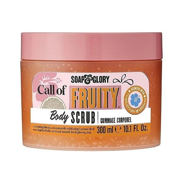 Soap & Glory Summer Scrubbin Gentle Body Scrub 300Ml 10.1 Us Fl. Oz.