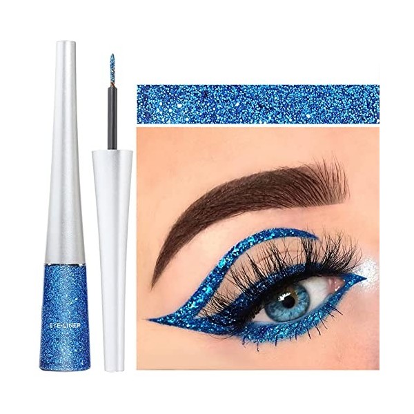 16 Couleur Brillant Oignon Poudre Liquide Coloré Brillant Film Brillant Stylo Nouveau Produit Métallique Scintillant Scintill