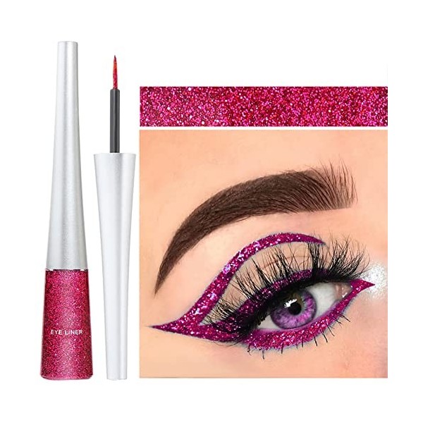 16 Couleur Brillant Oignon Poudre Liquide Coloré Brillant Film Brillant Stylo Nouveau Produit Métallique Scintillant Scintill