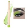 Stylo à paupières couché Silkworm Double usage peut être coupé Stick à paupières Facile à Flash Pearl Eye Shadow Bâton de maq