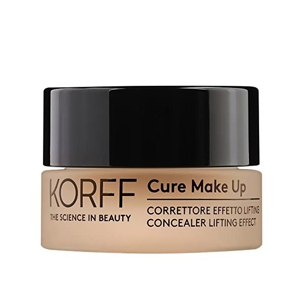 Korff Correcteur Cremoso Effet Lifting, Copriza Moyenne, Texture Creme et Légère avec acide hyaluronique et Vitamine E, Forma