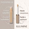 IMPALA Correcteur Anti-cernes Teinte 22 | Finition Peau Rayonnante Correcteur Illuminateur Fluide pour Anti-cernes| Maquillag